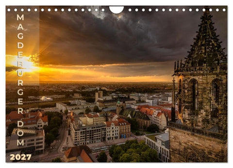 Magdeburger Dom 2027 (Wandkalender 2027 DIN A4 quer), CALVENDO Monatskalender