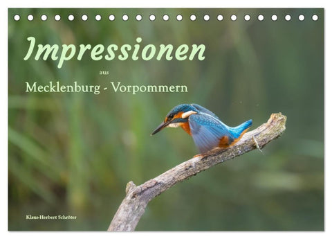 Impressionen aus Mecklenburg - Vorpommern (Tischkalender 2027 DIN A5 quer), CALVENDO Monatskalender