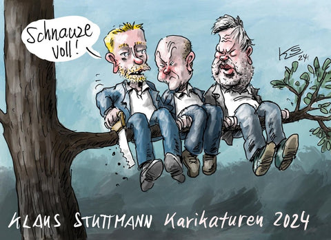 Schnauze voll! - Stuttmann Karikaturen 2024
