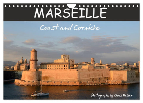 Marseille Coast and Corniche (Wall Calendar 2026 DIN A4 landscape), CALVENDO 12 Month Wall Calendar