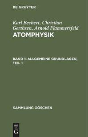 Allgemeine Grundlagen, Teil 1