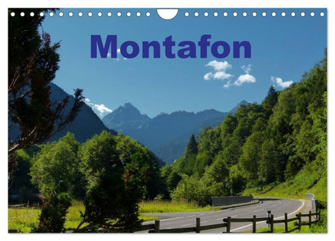 Montafon (Wandkalender 2027 DIN A4 quer), CALVENDO Monatskalender