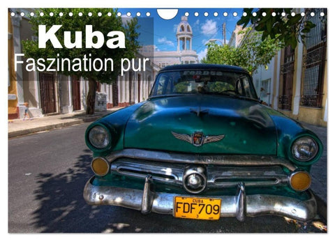 Kuba - Faszination pur (Wandkalender 2027 DIN A4 quer), CALVENDO Monatskalender