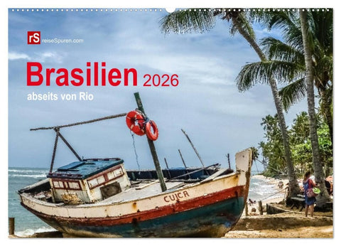 Brasilien 2026 abseits von Rio (Wandkalender 2026 DIN A2 quer), CALVENDO Monatskalender