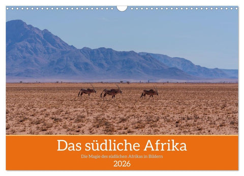 Das südliche Afrika 2026 (Wandkalender 2026 DIN A3 quer), CALVENDO Monatskalender