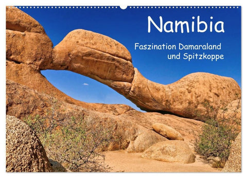 Namibia – Faszination Damaraland und Spitzkoppe (Wandkalender 2027 DIN A2 quer), CALVENDO Monatskalender