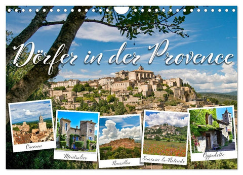 Dörfer in der Provence (Wandkalender 2026 DIN A4 quer), CALVENDO Monatskalender