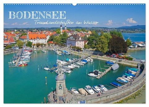 Bodensee - Traumlandschaften am Wasser (Wandkalender 2027 DIN A2 quer), CALVENDO Monatskalender