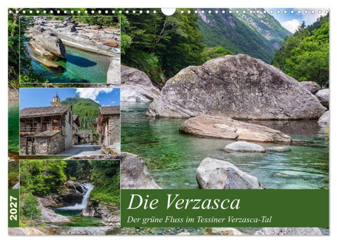 Der grüne Fluss (Wandkalender 2027 DIN A3 quer), CALVENDO Monatskalender