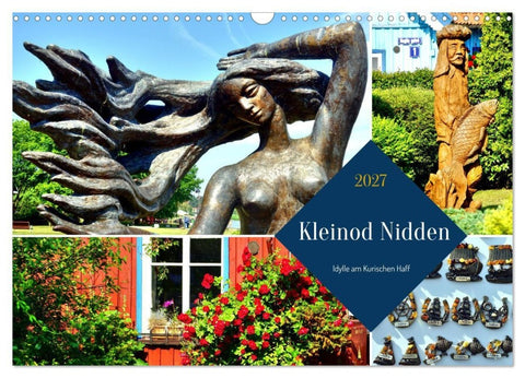Kleinod Nidden - Idylle am Kurischen Haff (Wandkalender 2027 DIN A3 quer), CALVENDO Monatskalender