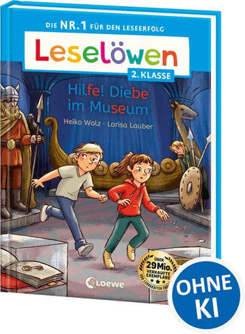 Leselöwen 2. Klasse - Hilfe! Diebe im Museum