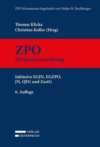 ZPO - Zivilprozessordnung