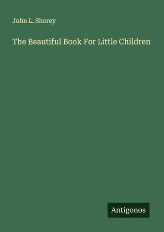 The Beautiful Book For Little Children