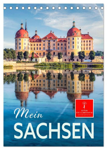 Mein Sachsen (Tischkalender 2026 DIN A5 hoch), CALVENDO Monatskalender