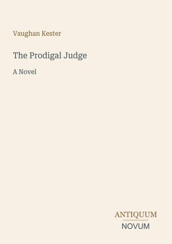The Prodigal Judge