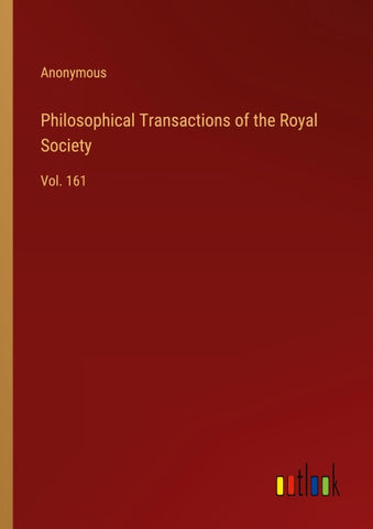 Philosophical Transactions of the Royal Society