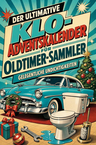 Der ultimative Klo-Adventskalender für Oldtimer-Sammler