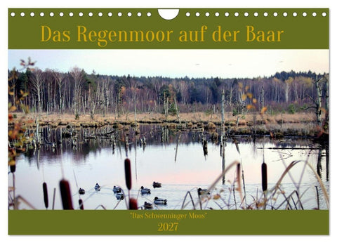 Das Regenmoor auf der Baar (Wandkalender 2027 DIN A4 quer), CALVENDO Monatskalender
