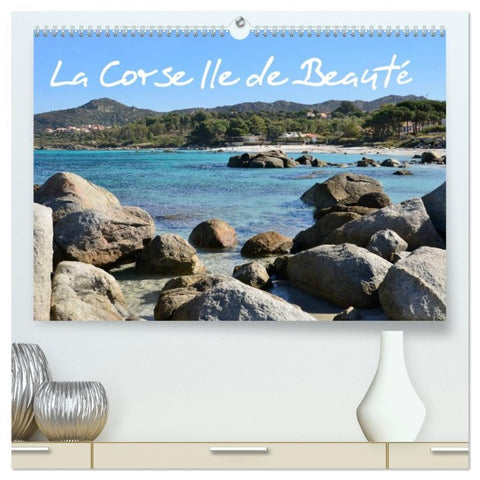 La Corse Ile de Beauté  (Calendrier mural 2026 DIN A2 vertical) calendrier de bureau