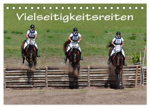 Vielseitigkeitsreiten (Tischkalender 2026 DIN A5 quer), CALVENDO Monatskalender