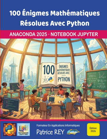 100 énigmes mathématiques résolues avec Python