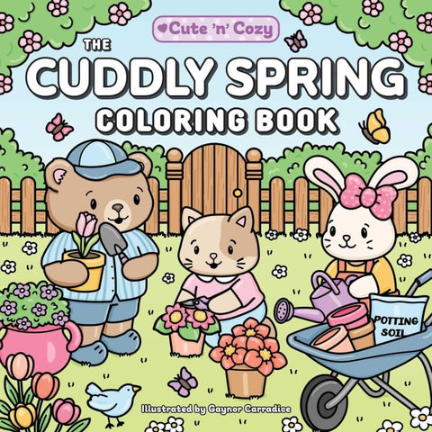 The Cuddly Spring Coloring Book