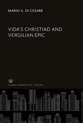 Vida'S Christiad and Vergilian Epic