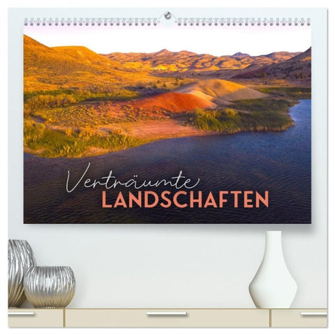 Verträumte Landschaften (hochwertiger Premium Wandkalender 2027 DIN A2 quer), Kunstdruck in Hochglanz