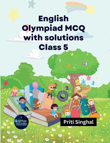 English Olympiad MCQ with solutions Class 5