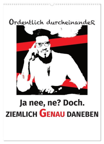 Ordentlich durcheinander (Wandkalender 2027 DIN A2 hoch), CALVENDO Monatskalender