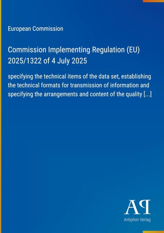 Commission Implementing Regulation (EU) 2025/1322 of 4 July 2025
