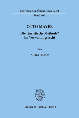 Otto Mayer.