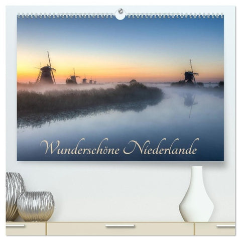 Wunderschöne Niederlande (hochwertiger Premium Wandkalender 2027 DIN A2 quer), Kunstdruck in Hochglanz
