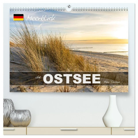 Meerblick - die Ostsee (hochwertiger Premium Wandkalender 2027 DIN A2 quer), Kunstdruck in Hochglanz