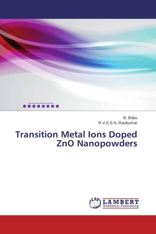Transition Metal Ions Doped ZnO Nanopowders