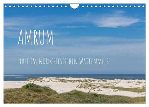 Amrum - Perle im nordfriesischen Wattenmeer (Wandkalender 2027 DIN A4 quer), CALVENDO Monatskalender