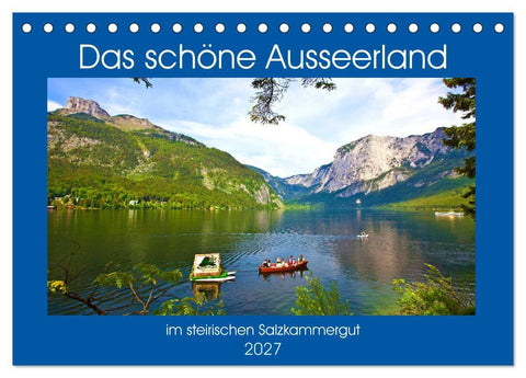 Das schöne Ausseerland (Tischkalender 2027 DIN A5 quer), CALVENDO Monatskalender