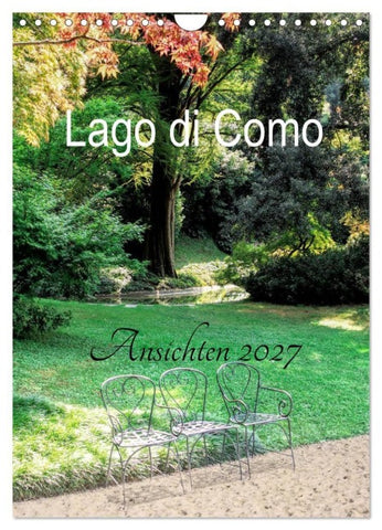Lago di Como Ansichten 2027 (Wandkalender 2027 DIN A4 hoch), CALVENDO Monatskalender
