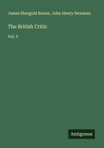 The British Critic