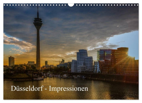 Düsseldorf - Impressionen (Wandkalender 2027 DIN A3 quer), CALVENDO Monatskalender