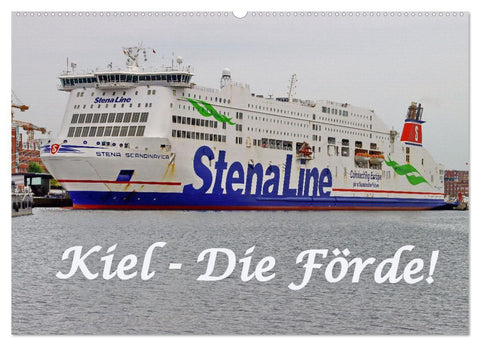 Kiel - Die Förde! (Wandkalender 2027 DIN A2 quer), CALVENDO Monatskalender