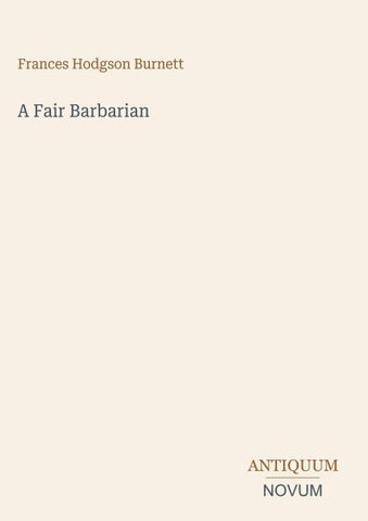 A Fair Barbarian