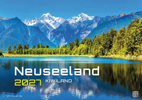 Neuseeland - Das Land der langen weißen Wolke - 2027 - Kalender DIN A2