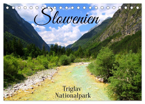 Slowenien - Triglav Nationalpark (Tischkalender 2027 DIN A5 quer), CALVENDO Monatskalender