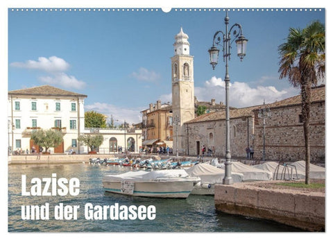 Lazise und der Gardasee (Wandkalender 2026 DIN A2 quer), CALVENDO Monatskalender