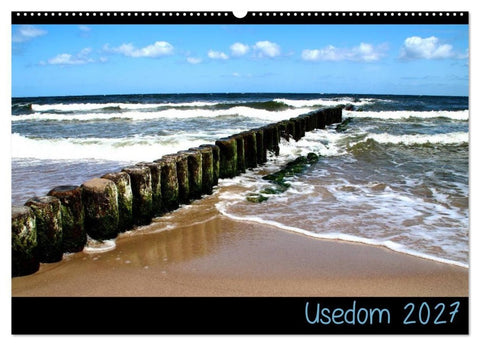 Usedom 2027 (Wandkalender 2027 DIN A2 quer), CALVENDO Monatskalender