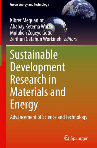 Sustainable Development Research in Materials and Energy
