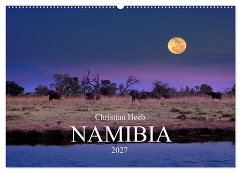 NAMIBIA Christian Heeb (Wandkalender 2027 DIN A2 quer), CALVENDO Monatskalender