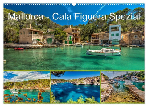 Mallorca - Cala Figuera Spezial (Wandkalender 2027 DIN A2 quer), CALVENDO Monatskalender