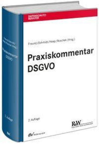 Praxiskommentar DSGVO